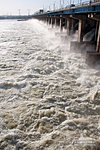 Водосброс на Волжской ГЭС