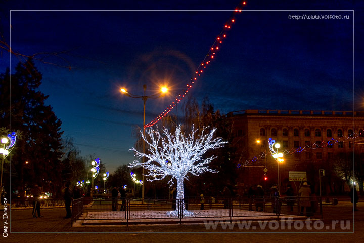 Светодиодное дерево фото