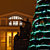 Новогодняя елка на фоне театра Царицынская опера