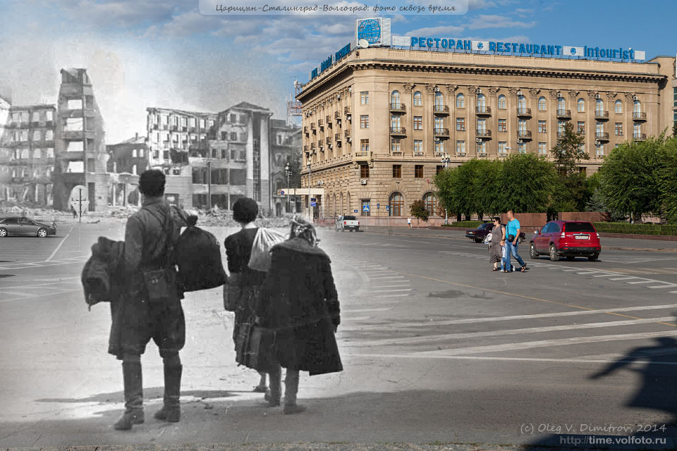 Жители возвращаются в Сталинград фото
