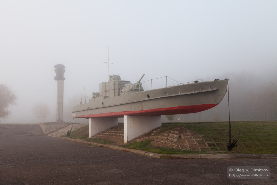 Бронекатер «БК-13» в тумане фото