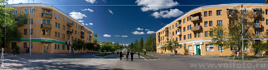 Панорама Калининградской улицы фото