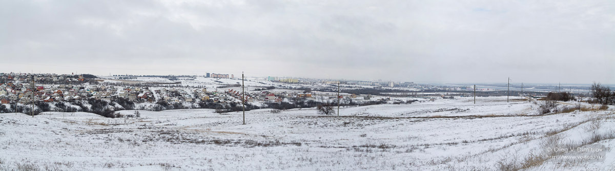 Панорама от поселка Горная поляна фото