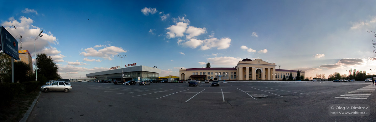 Панорама волгоградского аэропорта фото