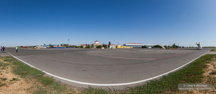 Вид на аэровокзал