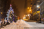 Новогодняя елка на Аллее Героев