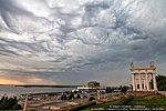 Необычные облака над Волгоградом