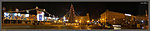 Новогодняя панорама площади Павших борцов