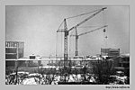 строительство Волгоградского речного вокзала фото