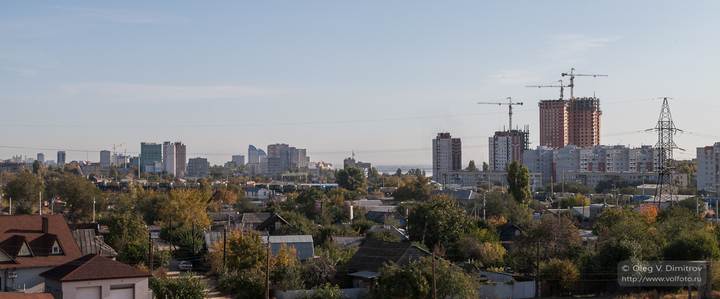 Панорама Ворошиловского района(Волгоград)