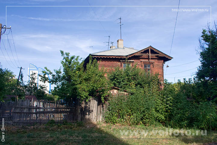 Деревянный царицынский дом фото
