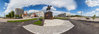 Памятник Рокоссовскому - панорама