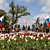 Первомайские тюльпаны на площади Павших борцов