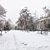 Зимний сквер на проспекте Ленина