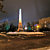 Ночной памятник защитникам Царицына