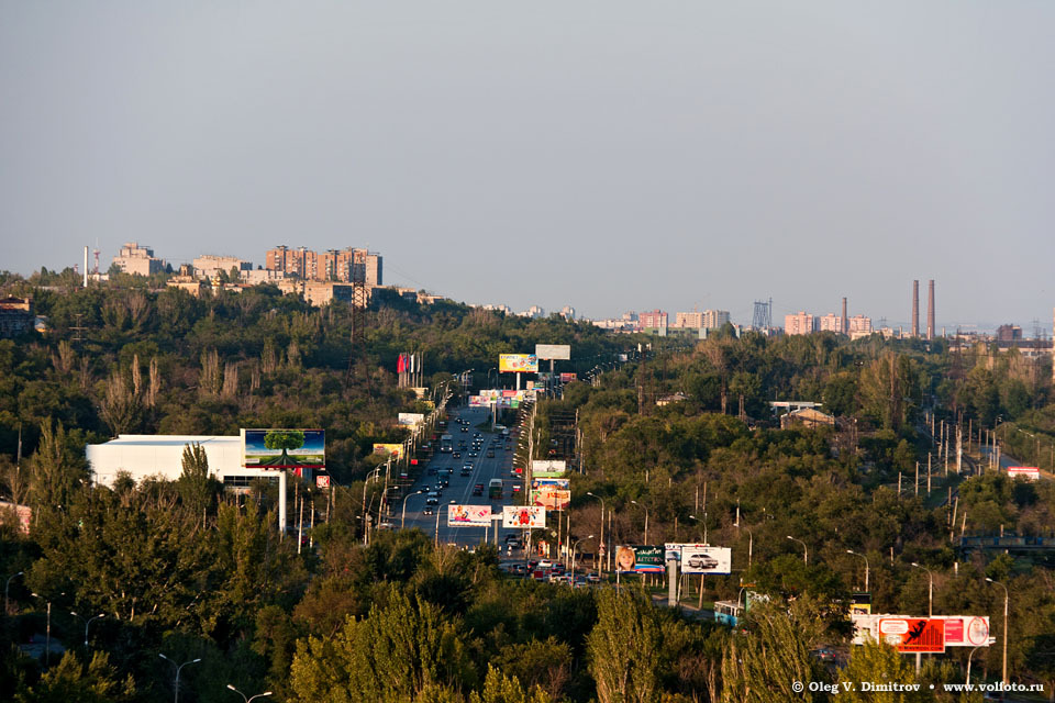 Вид на проспект Ленина фото