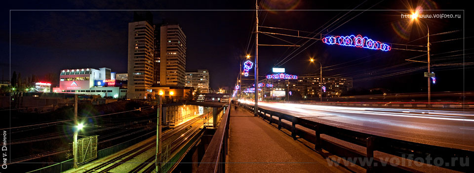 Панорама астраханского моста фото